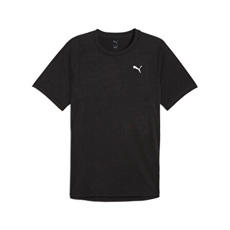 Puma Run Tri-Blend Siyah Erkek Tişörtü 52660301