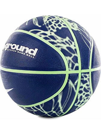 Nike N.100.4371.473.07 Everyday Playground 8p Graphic Deflated Basketbol Topu