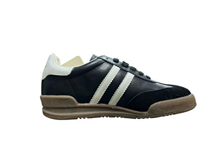 Lufian Lia Kadın Siyah Deri Sneaker Ayakkabı 121230030