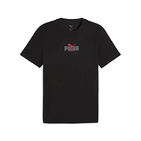 Puma Graphic Tee Baskılı Günlük T-Shirt Siyah 68803201