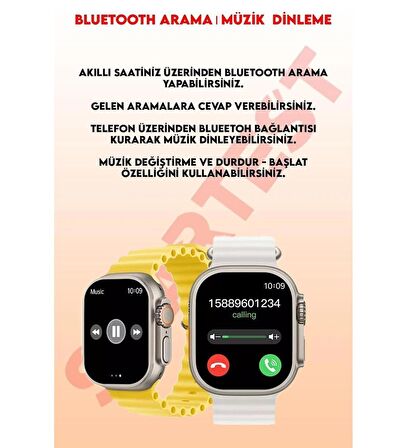 AMAX ULTRA 49MM AMAX 7 KORDONLU IOS VE ANDRIOD UYUMLU