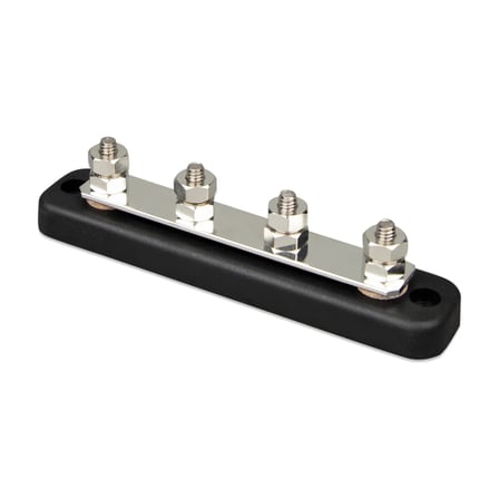Victron Busbar 150A 4P Kapaklı DC Bara 4 Saplama Bağlantı Noktalı 70V DC