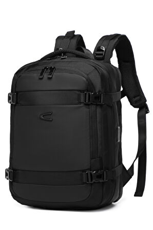 17,3 İnç Laptop Bölmeli, Ortopedik Sırt Destekli Su Geçirmez Erkek Sırt Çantası Ctv8682 Siyah