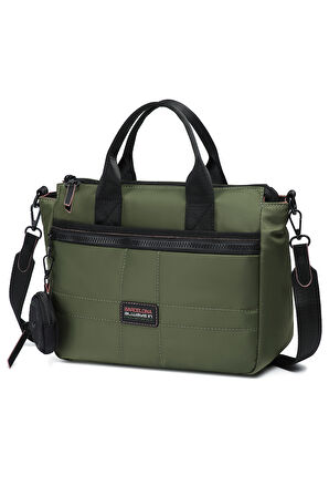 Çok Cepli, Su Geçirmez, Hafif, Uzun Askılı, Kadın Omuz Çanta Günlük Ve Spor Brc3261 Yeşil