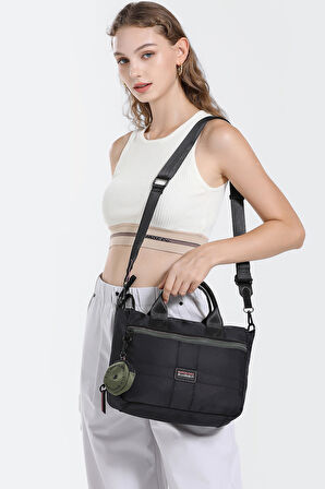 Çok Cepli, Su Geçirmez, Hafif, Uzun Askılı, Kadın Omuz Çanta Günlük Ve Spor Brc3261 Yeşil