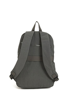 Çok Cepli Kadın Sırt Çantası Büyük Boy Okul ve Günlük HV3062 Koyu Gri