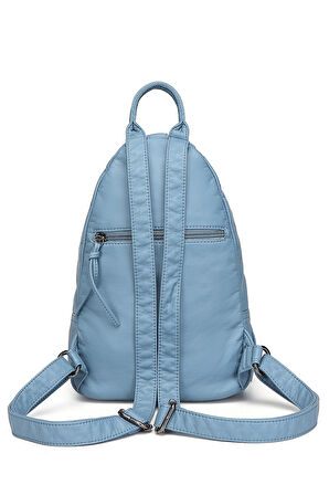 Barcelona Günlük Spor Küçük Boy Kadın Sırt Çantası 1639 Jeans Mavi