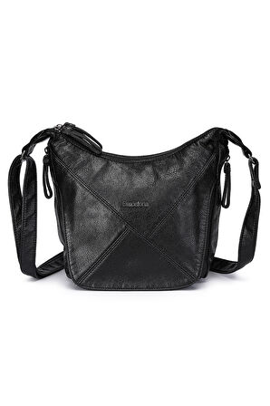 Barcelona Günlük Çapraz Askılı Kadın Postacı Çantası 1896 Siyah