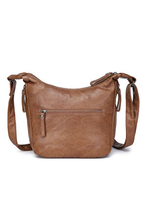 Barcelona Günlük Çapraz Askılı Kadın Postacı Çantası 1896 Camel