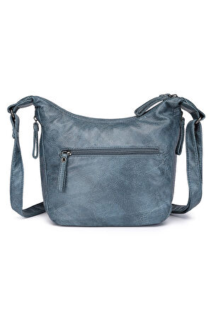 Barcelona Günlük Çapraz Askılı Kadın Postacı Çantası 1896 Buz Mavi