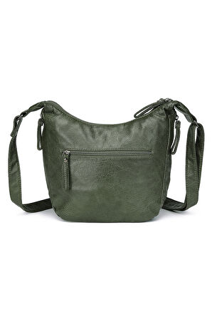Barcelona Günlük Çapraz Askılı Kadın Postacı Çantası 1896 Yeşil