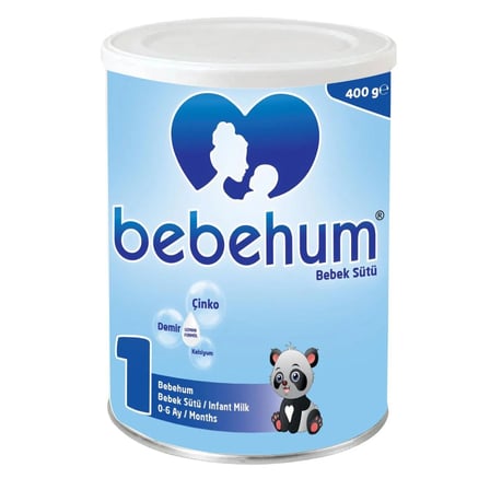 Bebehum 1 Numara Teneke Bebek Sütü 0-6 Ay 400 gr