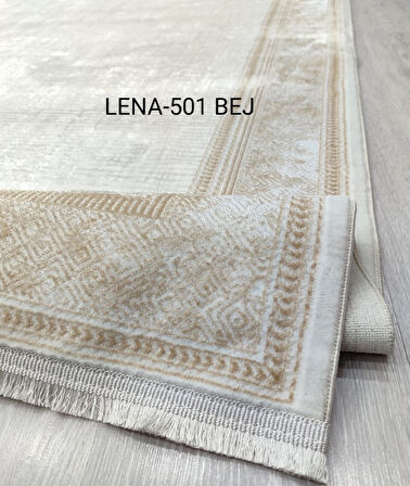 Decoser Lena Koleksiyonu Dokuma Halı DH501 Bej