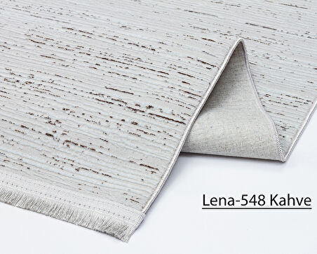 Decoser Lena Koleksiyonu Dokuma Halı DH5048 Kahve