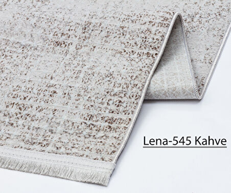 Decoser Lena Koleksiyonu Dokuma Halı DH545 Kahve