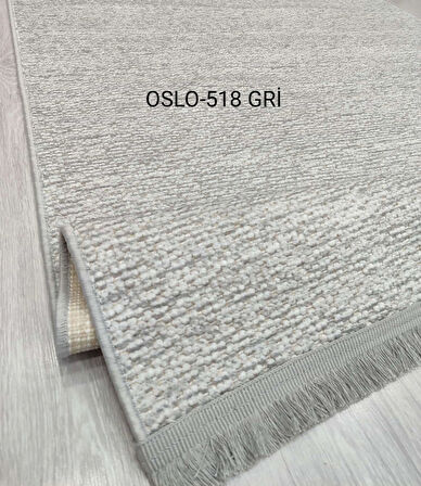 Decoser Oslo Koleksiyonu Dokuma Halı DH518 Gri