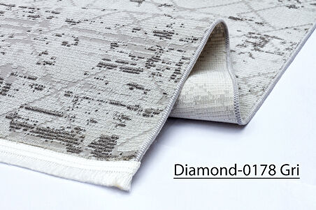 Decoser Diamond Koleksiyonu Dokuma Halı DH0178 Gri