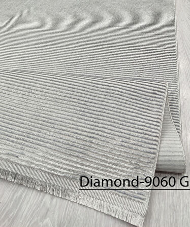 Decoser Diamond Koleksiyonu Dokuma Halı DH9060 Gri