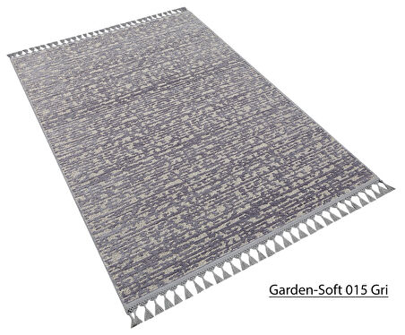 Decoser Garden Koleksiyonu Dokuma Halı DH015 Gri