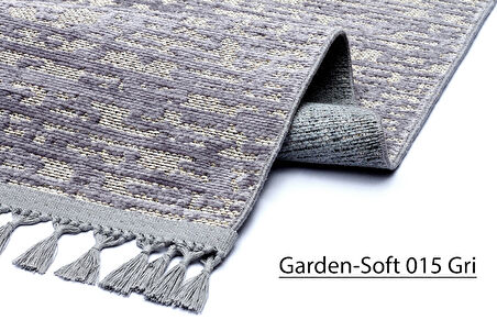 Decoser Garden Koleksiyonu Dokuma Halı DH015 Gri