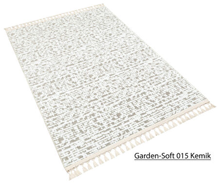Decoser Garden Koleksiyonu Dokuma Halı DH015 Kemik