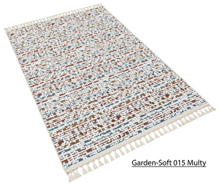 Decoser Garden Koleksiyonu Dokuma Halı DH015 Renkli