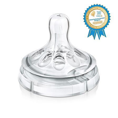 Philips Avent Natural Biberon Emziği 2li