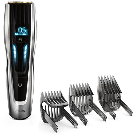 Philips HC9450/15 Series 9000 Saç Sakal Kesme Makinesi – Dijital, Kablosuz, 400 Ayar, Titanyum Bıçak