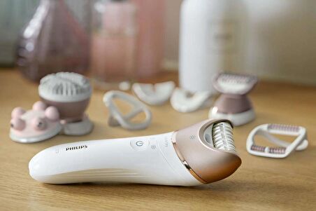 Philips BRE650/00 Satinelle Prestige Kablosuz Şarjlı ıslak kuru epilatör