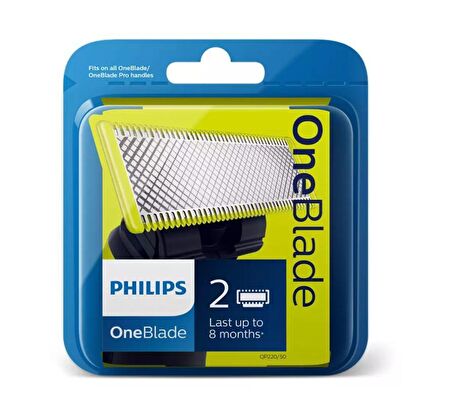 Philips QP220 100'lü Tek Bıçaklı Tüm Cilt Tipleri İçin Bıçak Yedeği