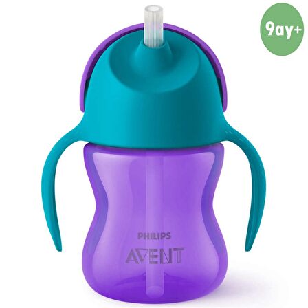 Philips Avent Desenli Pipetli Bardak Kız 200 ml SCF796/02