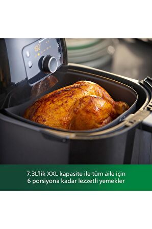 Philips Premium XXL HD9650/90 7.3 lt Yağsız Airfryer Siyah