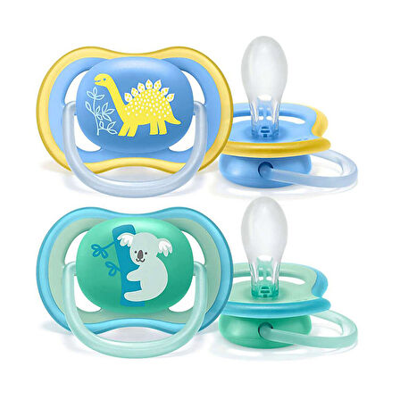 Philips Avent 2'li Ultra Air Erkek Bebek Emzik 18 Ay+