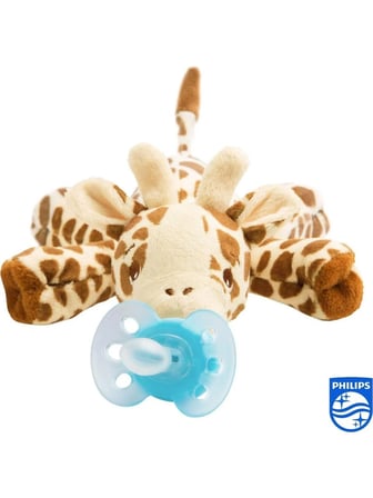 Philips Avent Snuggle Zürafa Ultra Soft Emzikli Peluş Uyku Arkadaşı 0-6 Ay - SCF348/11