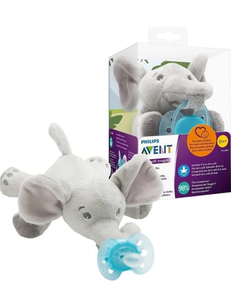 Philips Avent Snuggle Fil Ultra Soft Emzikli Peluş Uyku Arkadaşı 0-6 Ay - SCF348/13