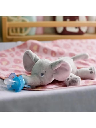 Philips Avent Snuggle Fil Ultra Soft Emzikli Peluş Uyku Arkadaşı 0-6 Ay - SCF348/13