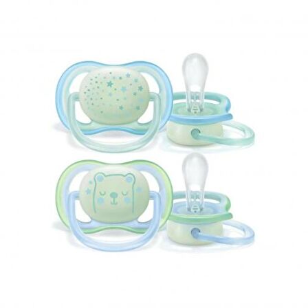 Philips Avent Ultra Air Gece Emziği 0-6 ay Erkek SCF376/11