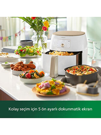 Philips Airfryer XXL HD9870/20 Premium 7.3 lt Yağsız Fritöz Outlet