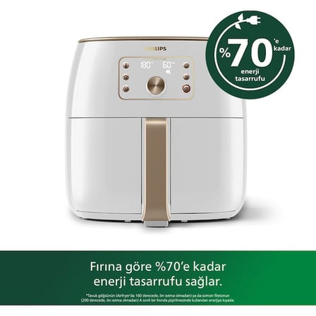 Philips Airfryer XXL HD9870/20 Premium 7.3 lt Yağsız Fritöz TEŞHİR