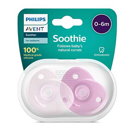 Philips Avent Soothie 2'li Emzik 0-6 Ay Kız