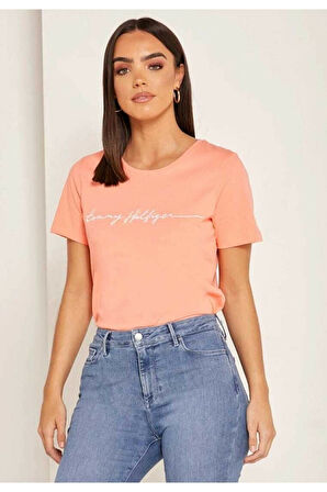 Imza Logo Kadın Tshirt