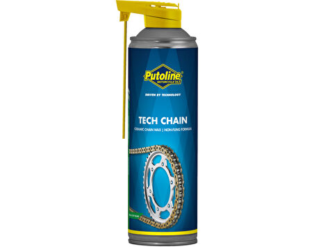 Putoline 500 ML Tech-chain zincir yağ & 75 ML kask temizleme & Fırça