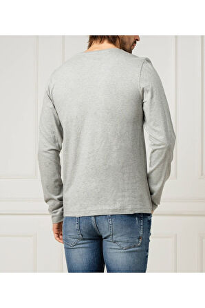 Uzun Kollu Logo Regular Fit
