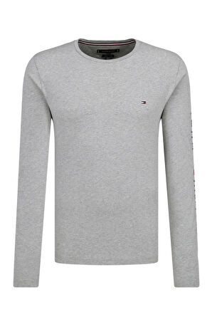 Uzun Kollu Logo Regular Fit
