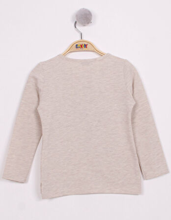 Toontoy Kız  Çocuk Tişört Paris Baskılı