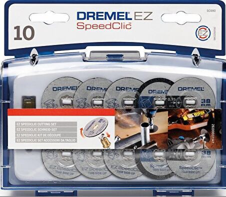 Dremel Speedclic SC690 Kesme Seti 10 Parça