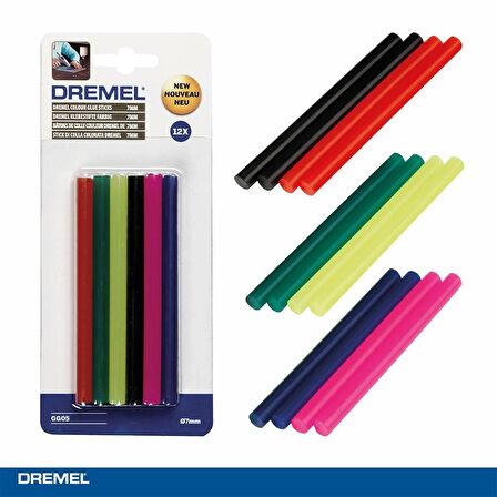 Dremel 7 mm Renk Çubukları (GG05) - 2615GG05JA