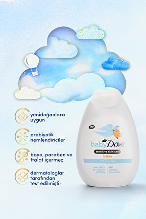 Banyo sonrası Yoğun Nemlendirici Bebek Losyonu 400 ml