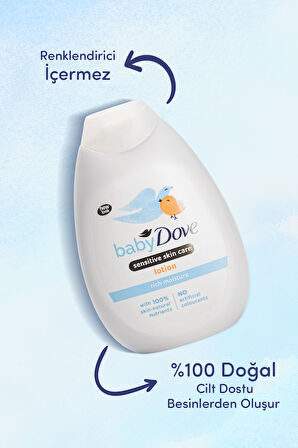 Banyo sonrası Yoğun Nemlendirici Bebek Losyonu 400 ml