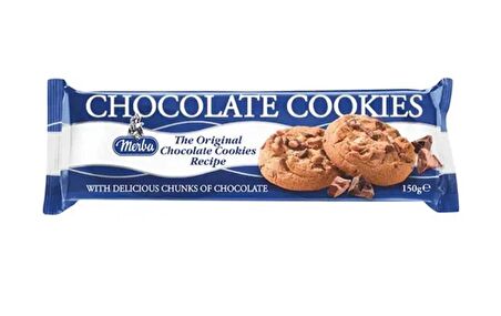 Merba Chocolate Cookies 150 Gr. (1 Adet)